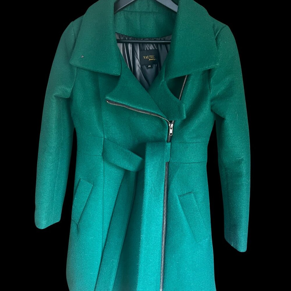 Hardly Worn Vaute Couture Vegan Coat